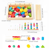 Thumbnail for EcoToys Colorful Shape Match | Stimuleer Creativiteit - Ontdek Vormherkenning & Cognitieve Vaardigheden