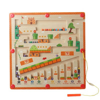 Thumbnail for BeadyPlay | Montessori Magnetic Drawing Board for Children with 55 Colorful Magnetic Beads - Safe Wooden Toy for 3+ Years