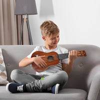 Thumbnail for Montessori Ukulele Gitaar voor Kinderen - Lichtgewicht, Veilig ABS-Plastic, Houten Afwerking, 17 Inch, Educatief Speelgoed 1