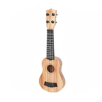 Thumbnail for Montessori Ukulele Gitaar voor Kinderen - Lichtgewicht, Veilig ABS-Plastic, Houten Afwerking, 17 Inch, Educatief Speelgoed 3