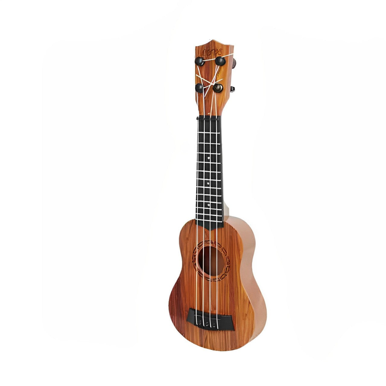 Montessori Ukulele Gitaar voor Kinderen - Lichtgewicht, Veilig ABS-Plastic, Houten Afwerking, 17 Inch, Educatief Speelgoed 4