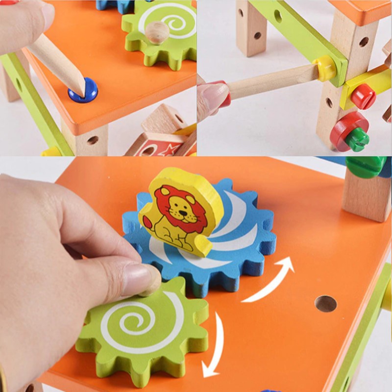 EcoToys TinyThinker Ensemble de chaises | Stimule la créativité - Plaisir de jeu Montessori