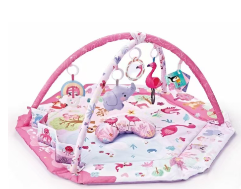 Multifunctioneel 8-in-1 Speelkleed Baby met 6 Afneembare Speeltjes voor Zintuiglijke Ontwikkeling en Motoriek – Meerkleurig 10