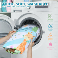 Thumbnail for Multifunctioneel 8-in-1 Speelkleed Baby met 6 Afneembare Speeltjes voor Zintuiglijke Ontwikkeling en Motoriek – Meerkleurig 7