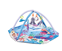 Thumbnail for Multifunctioneel 8-in-1 Speelkleed Baby met 6 Afneembare Speeltjes voor Zintuiglijke Ontwikkeling en Motoriek – Meerkleurig 9