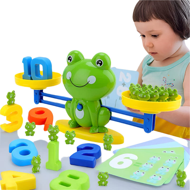CleverFrog | Rechnen wird ein Abenteuer - Educative Balancewaage für Kinder