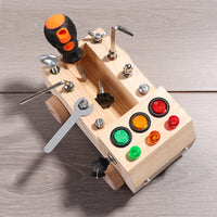 Thumbnail for EcoToys Montessori Camion de pompiers | Découvrez la créativité - Jouet éducatif pour enfants