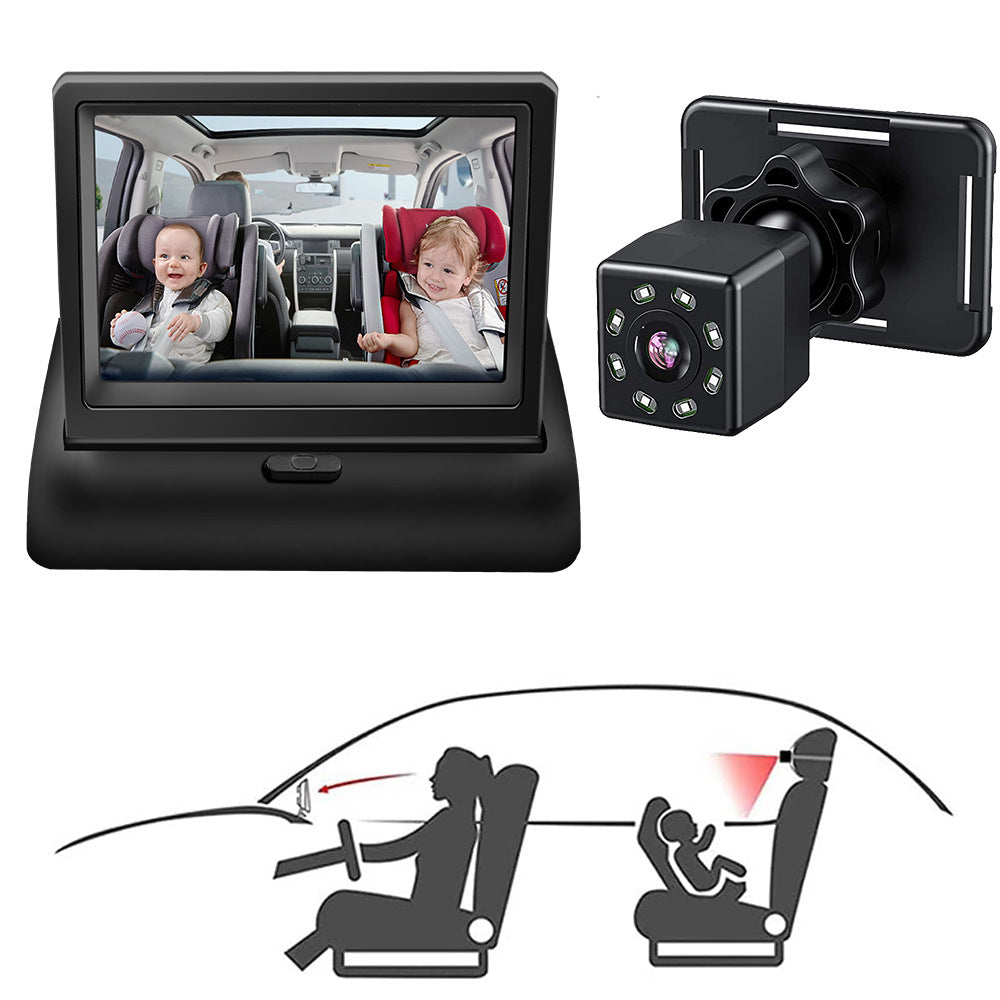 BabyCam 1080P | Sempre in contatto in viaggio - Chiaro monitor posteriore per il tuo piccolo