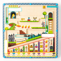 Thumbnail for Magnetix Labirynt Kolorów Puzzle | Odkryj Kolory i Cyfry - Edukacyjna Zabawka Montessori