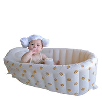 Thumbnail for BabyBear Inflatable Bathtub | Comfort for your little one - Portable baby bathtub with soft support