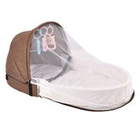 Thumbnail for DreamNest | Safety and comfort for your little one - Foldable baby bed with mosquito net