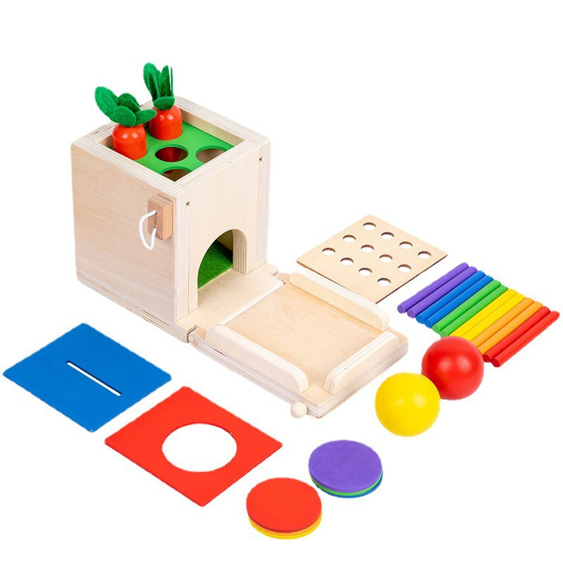 EcoToys Geometrix Toren | Estimule a criatividade - Brinquedos Montessori