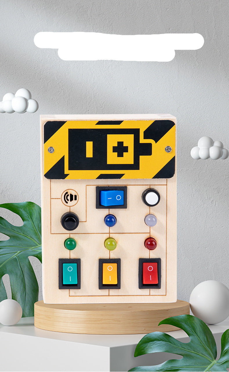 LightBoard | Playful Development - Portable LED Light Switches Activity Board