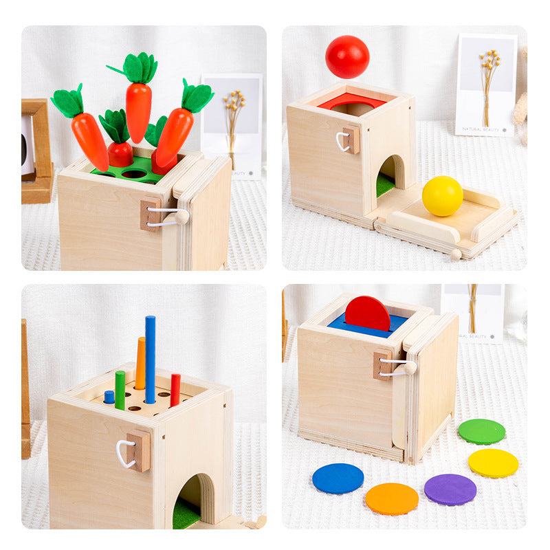 EcoToys Geometrix Toren | Estimule a criatividade - Brinquedos Montessori