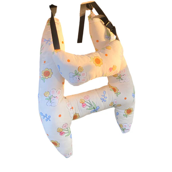 CozyTrip Cuscino da viaggio | Comfort per il viaggio - Cuscino ergonomico per bambini per auto
