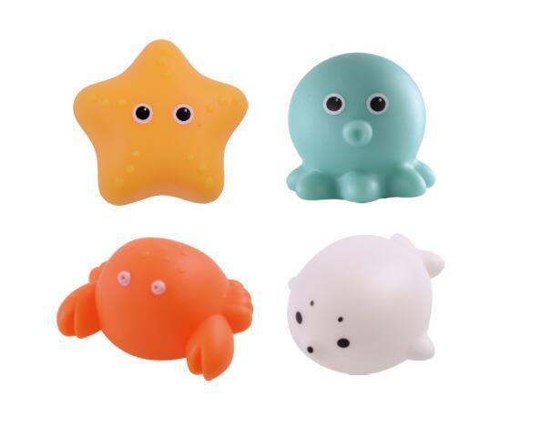 AquaLight Animaux | Plaisir de jeu pendant le bain - Jouets de bain lumineux LED