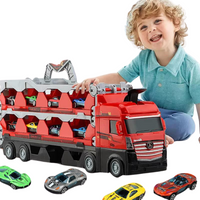 Thumbnail for FastTrack Camion | Le Cadeau Parfait pour Enfants - Circuit de Camion de Course