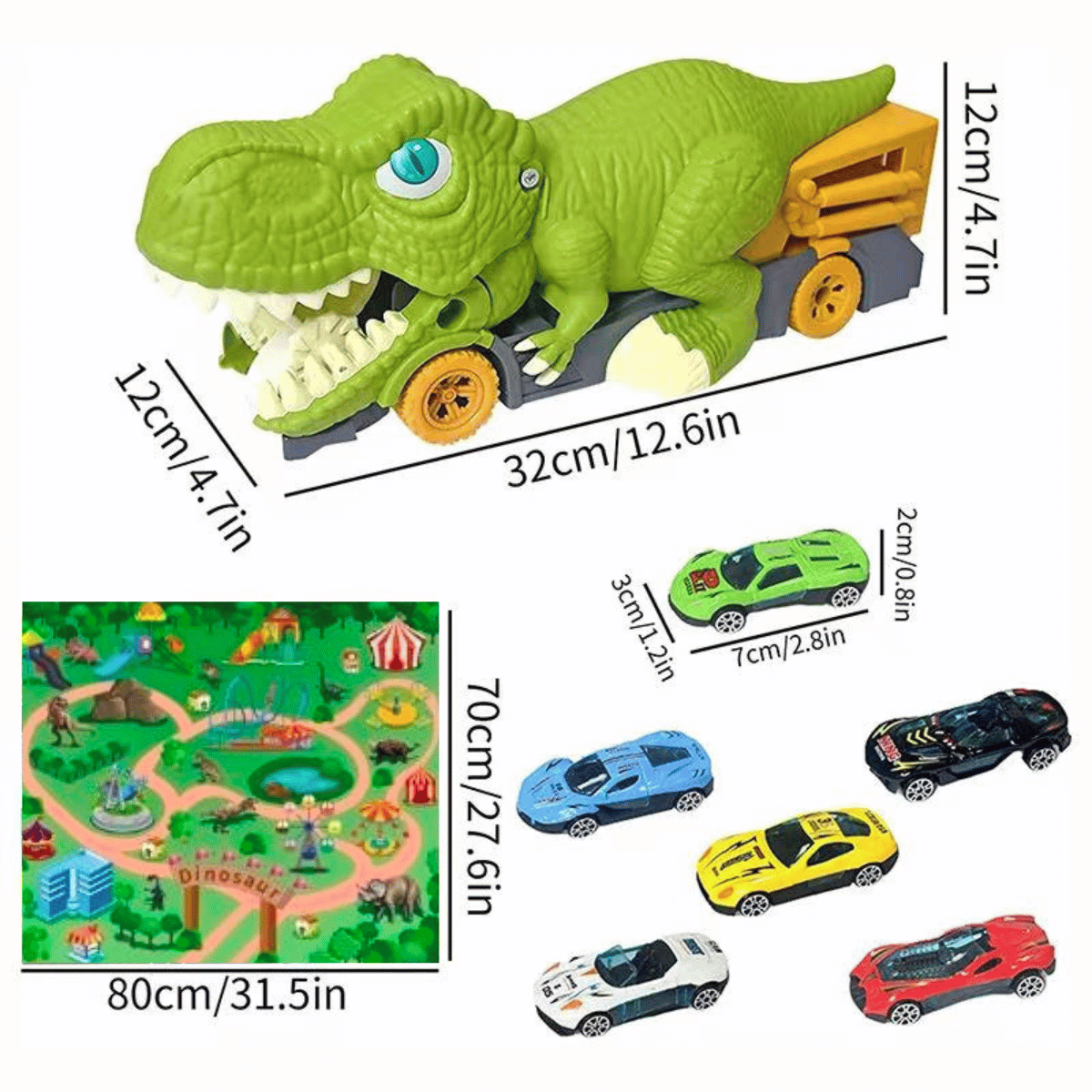 Dino Aventura | Jugar con Aprender - Set de Juego Creativo