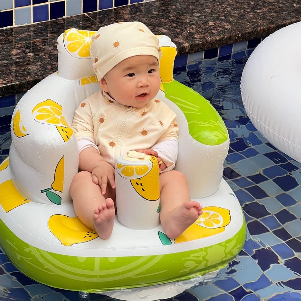 Opblaasbare Babystoel – Ergonomisch, Lichtgewicht en Draagbaar voor Baby's en Peuters, Waterafstotend en Veilig 4