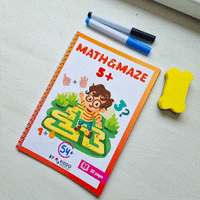 Thumbnail for Aventura Magic Maze | Aprender e descobrir a brincar – Livro de atividades educativo de labirinto para crianças