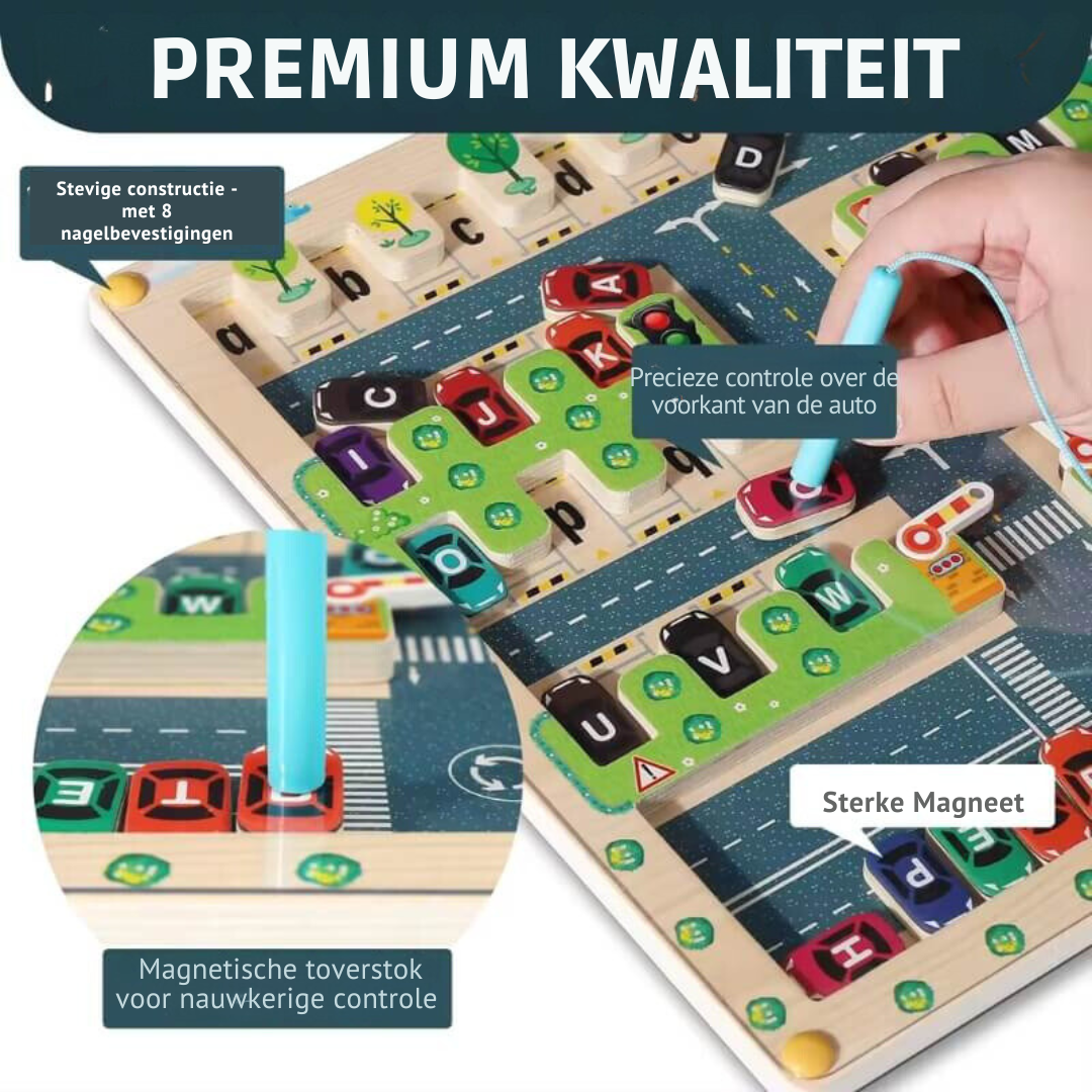 Öko-Spielzeug  | Motorische Fähigkeiten entwickeln - Alphabet Parklabyrinth