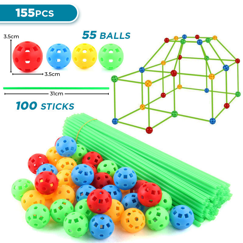 CastleCraft | Bau deine eigene Festung - Kreatives Kinderspielzeug