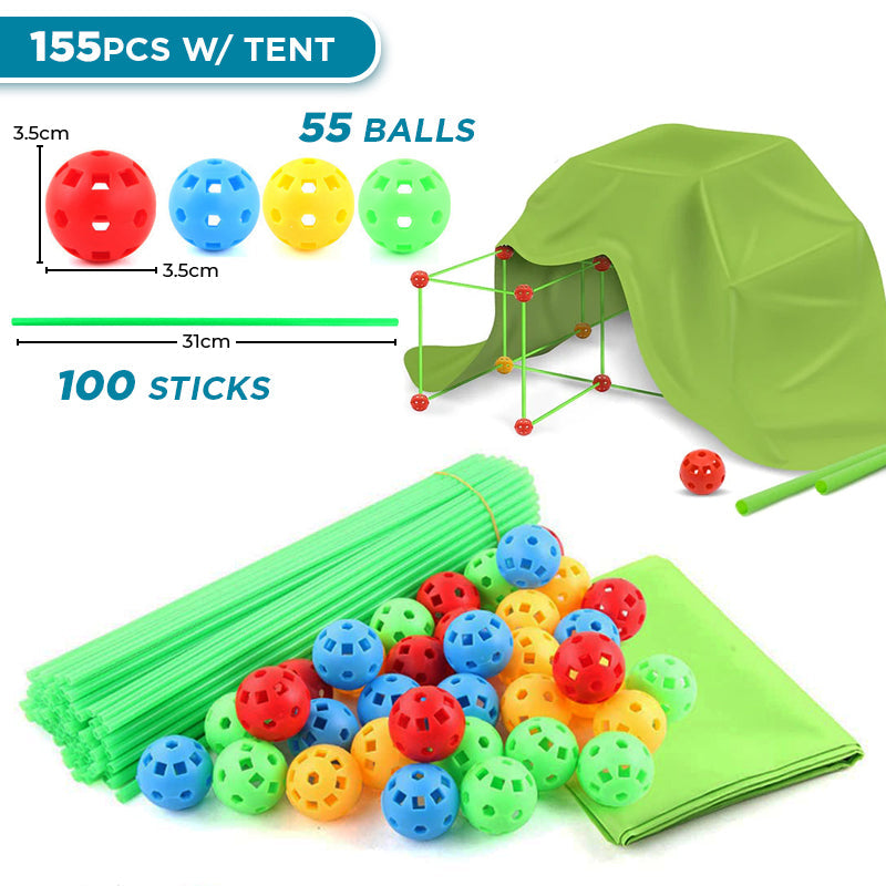 CastleCraft | Bau deine eigene Festung - Kreatives Kinderspielzeug