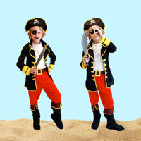 Thumbnail for Costume de pirate pour enfants | Costume de cosplay aventureux - Parfait pour Halloween