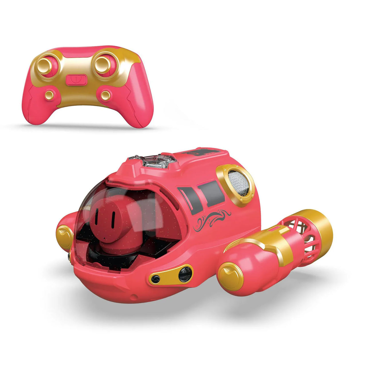 AquaRacer | Jännittävä vesiseikkailu - RC-moottorivene valaistuksella ja suihkutoiminnolla