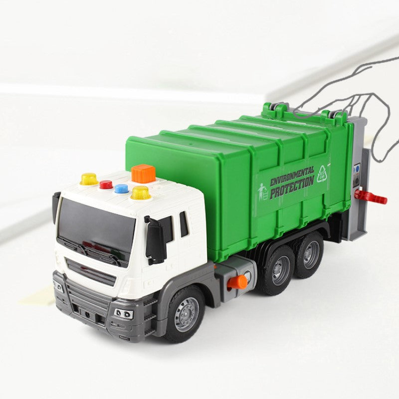 EcoPlay Müllwagen | Mache das Müllsammeln spaßig - Spielzeug-Lkw für Recycling