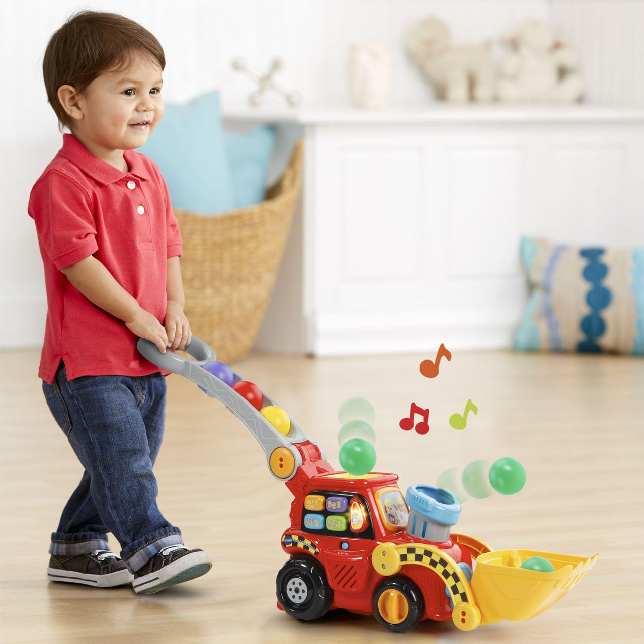 Pop & Drop | Building Fun - Interactive Excavator with Ball Action