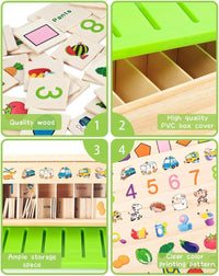 Thumbnail for SortSmart | Leren en spelen - Montessori sorteerspel en stapelpuzzel voor kinderen