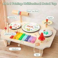 Thumbnail for MelodyMix | Scopri ritmo e suono - Set di strumenti musicali in legno per bambini