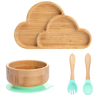 Thumbnail for BambooGuard | Sicuro e Ecologico per Mangiare - Set di Piatti per Bambini con Ventosa