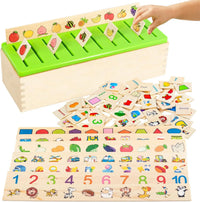 Thumbnail for SortSmart | Leren en spelen - Montessori sorteerspel en stapelpuzzel voor kinderen