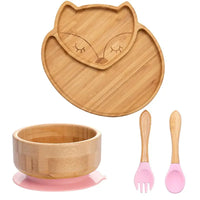 Thumbnail for BambooGuard | Sicuro e Ecologico per Mangiare - Set di Piatti per Bambini con Ventosa