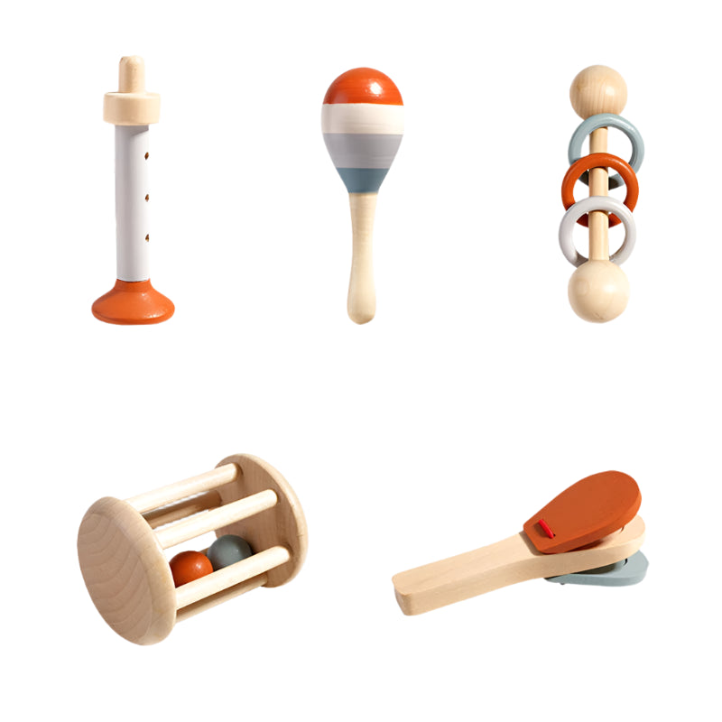MelodyMates | Musikalische Entdeckungen - Educatives Musikinstrumente-Set für Babys und Kleinkinder