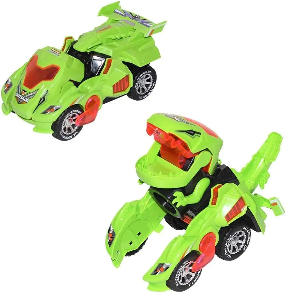 Dinosaurier-Auto | Bildungsreich und Spaßig – LED-Fernbedienung