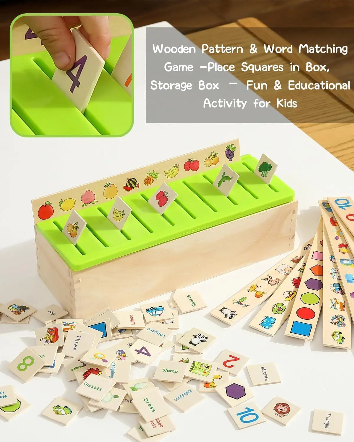 SortSmart | Leren en spelen - Montessori sorteerspel en stapelpuzzel voor kinderen