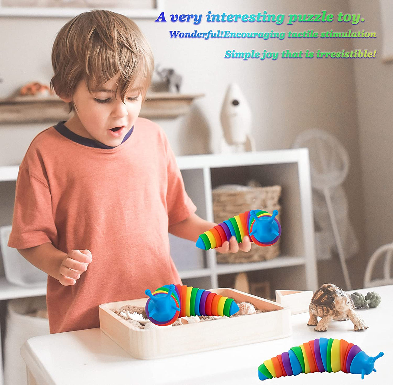 Snail Playmate | Relaxation and fun - Unique 3D fidget toy