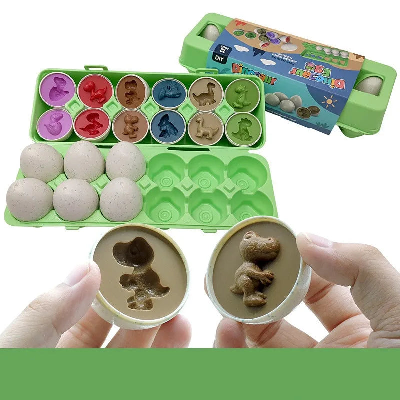 martEgg | Leren door spelen - Montessori eiervormig sorteer- en puzzelspel