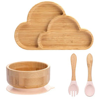 Thumbnail for BambooGuard | Sicuro e Ecologico per Mangiare - Set di Piatti per Bambini con Ventosa