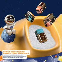 Thumbnail for GalaxyTrack | Weltraumabenteuer für junge Entdecker - Eisenbahn- und Parkhaus-Spielset für Kinder