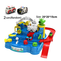 Thumbnail for GalaxyTrack | Weltraumabenteuer für junge Entdecker - Eisenbahn- und Parkhaus-Spielset für Kinder