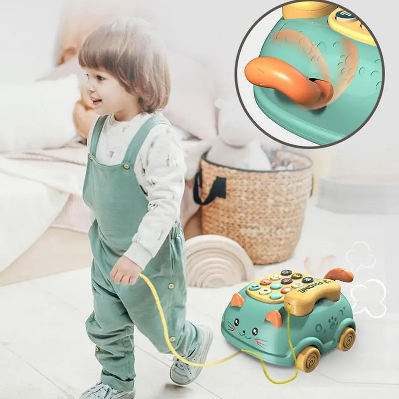 Melodieruf | Musikalische Entdeckung - Montessori Babyphone mit Klaviertasten