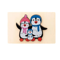 Thumbnail for WildPuzzle | Divertimento animale - Puzzle Montessori in legno con animali