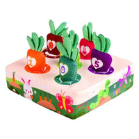Thumbnail for CarrotHunt | Playful sniffing fun - Interactive plush carrot play mat for small animals