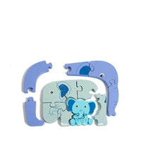 Thumbnail for WildPuzzle | Divertimento animale - Puzzle Montessori in legno con animali