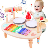 Thumbnail for MelodyMix | Scopri ritmo e suono - Set di strumenti musicali in legno per bambini