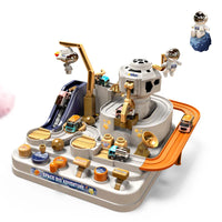 Thumbnail for GalaxyTrack | Weltraumabenteuer für junge Entdecker - Eisenbahn- und Parkhaus-Spielset für Kinder